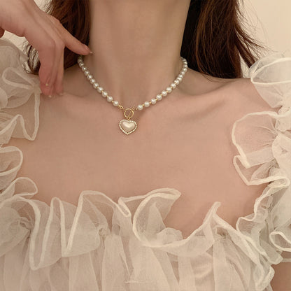 Collana di perle minimal