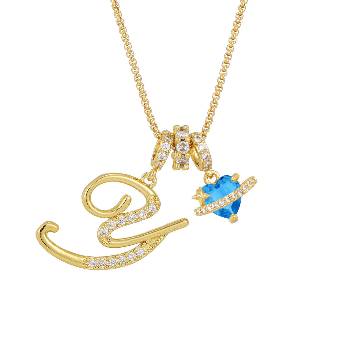 Collana lettere alfabeto da bambina