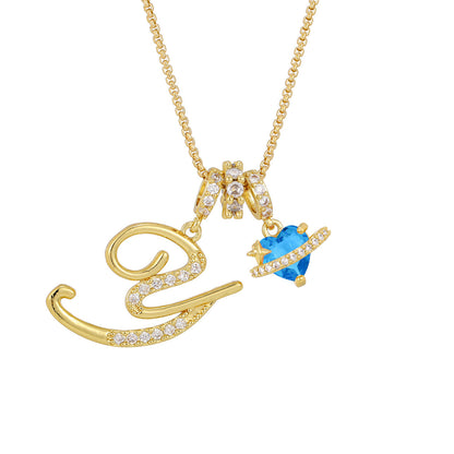 Collana lettere alfabeto da bambina