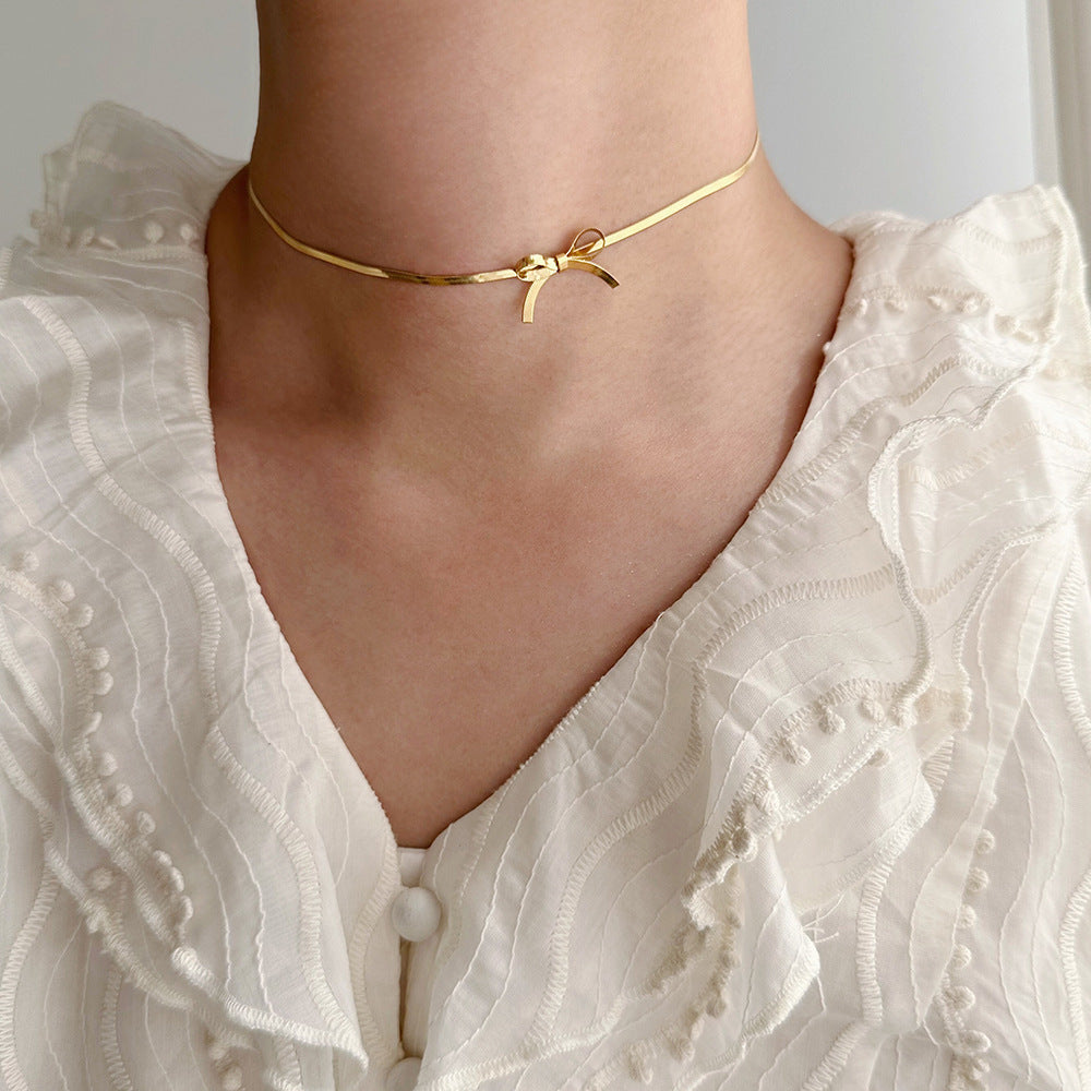 Collana catena oro titanio