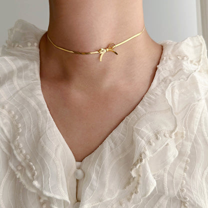 Collana catena oro titanio