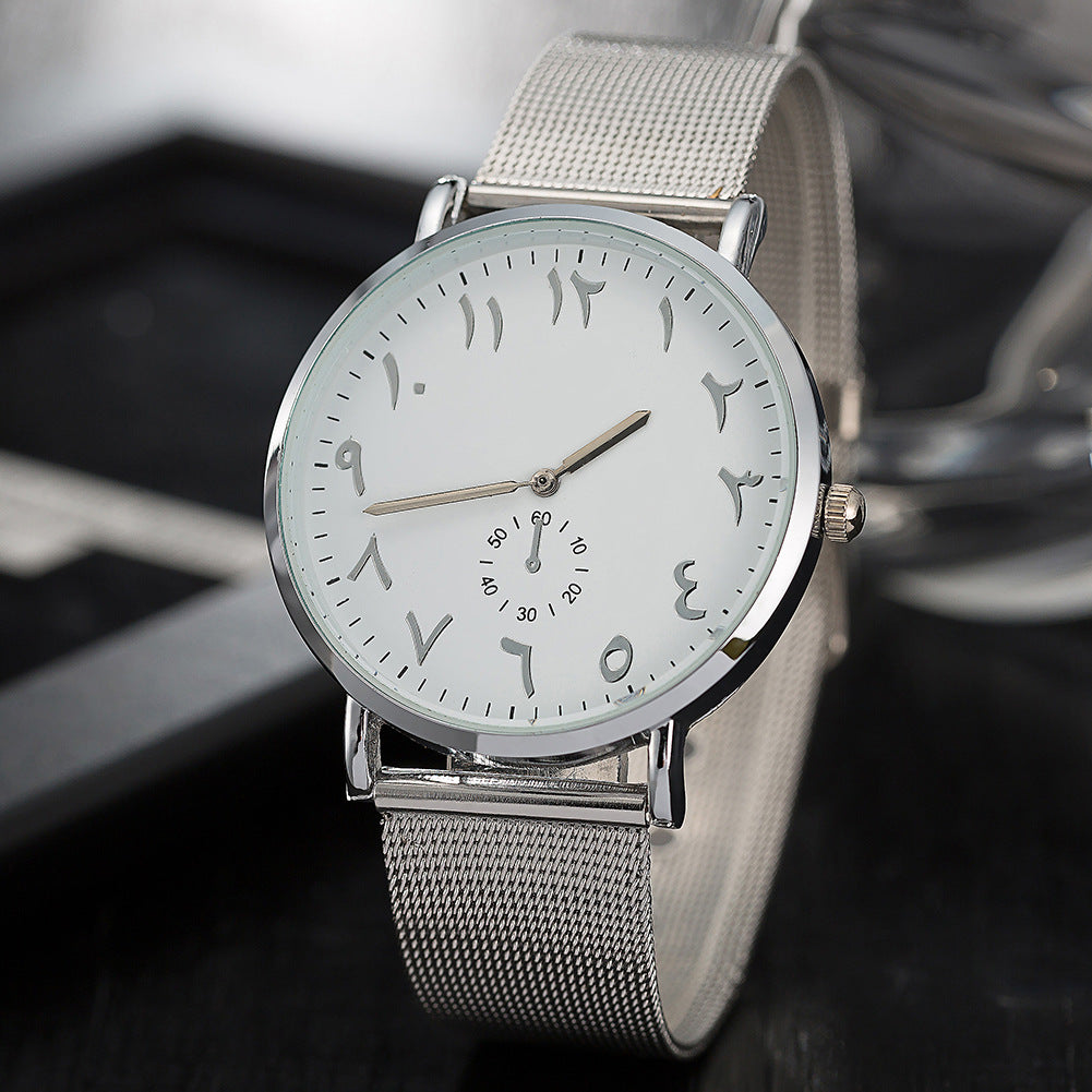 Orologio unisex impermeabile montatura in lega