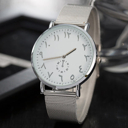 Orologio unisex impermeabile montatura in lega