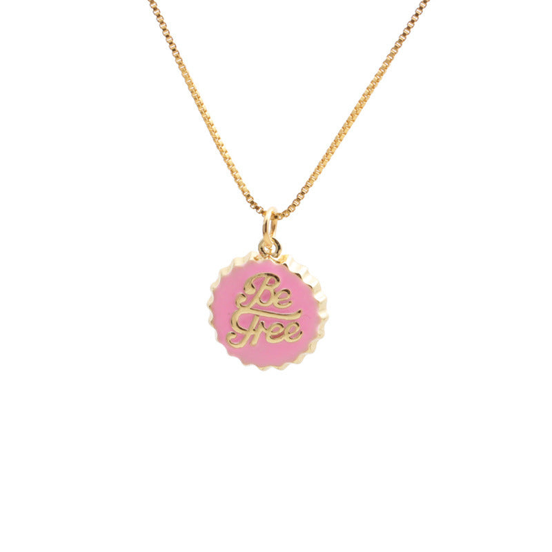 Collana ciondolo tappo