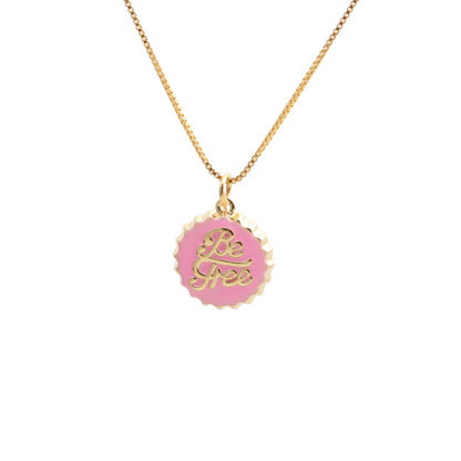 Collana ciondolo tappo