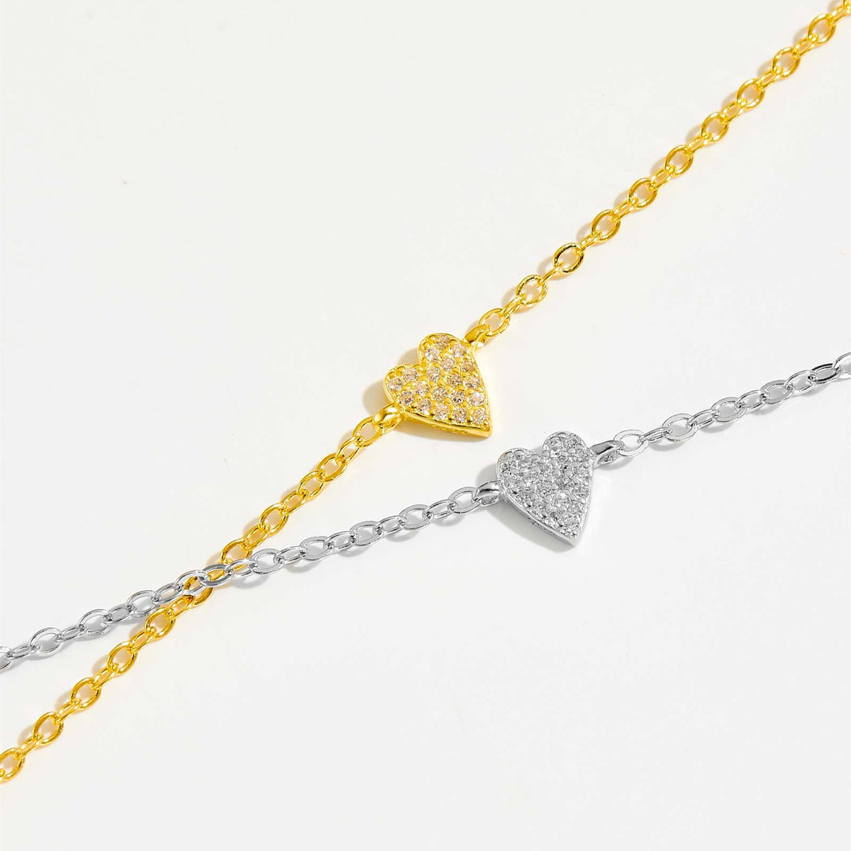 Bracciale cuore retro
