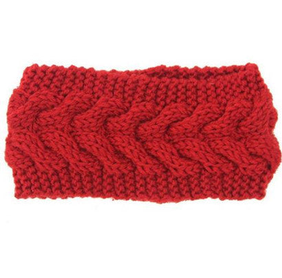 Fascia capelli lana uncinetto