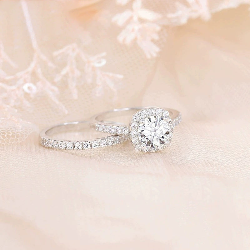 Anello zircone argento 925