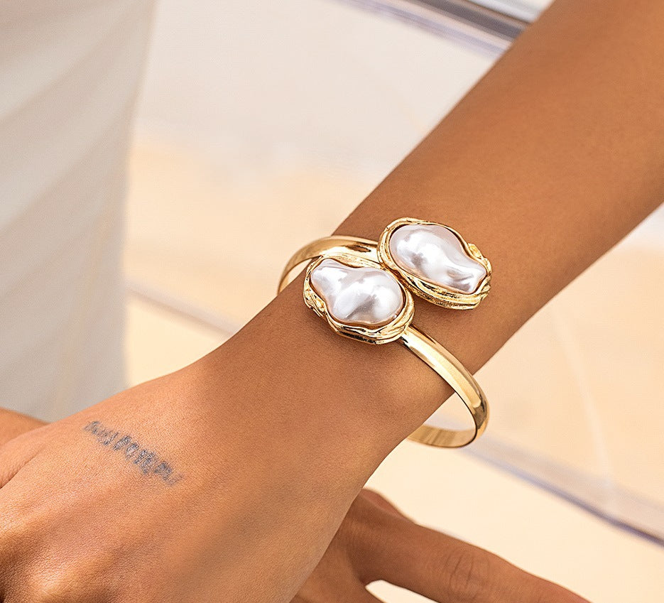Collana Perla Barocca Retro