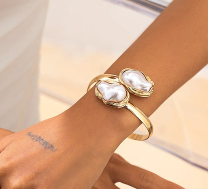 Collana Perla Barocca Retro