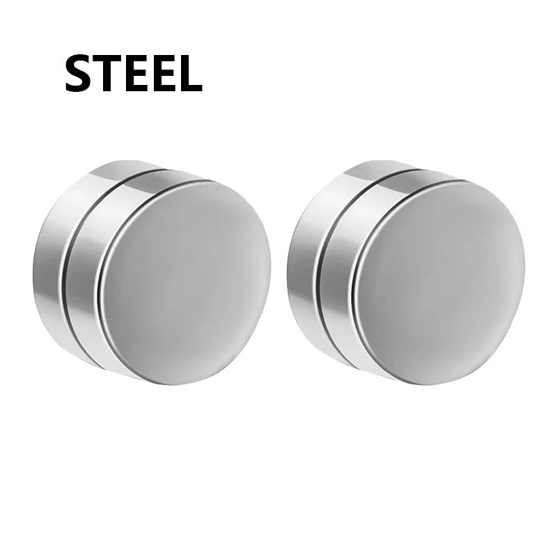 Orecchini clip croce magnetici