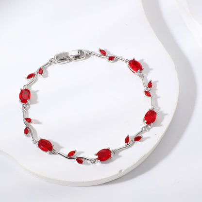 Bracciale Zircone Geometrico