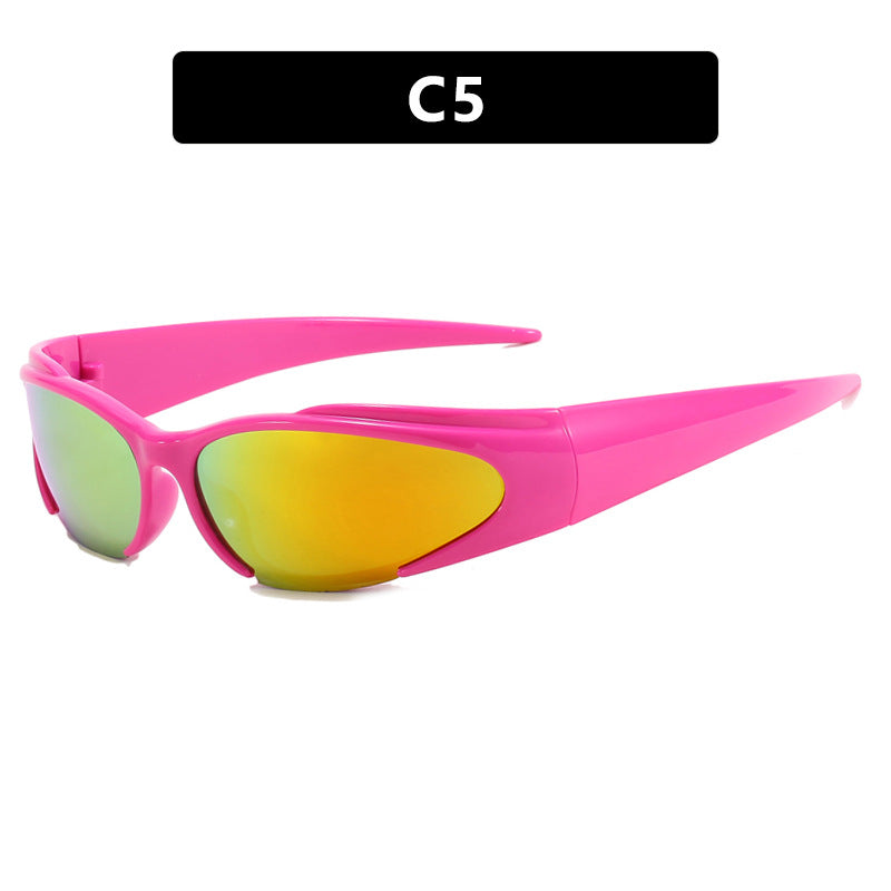 Occhiali da sole stile street hip hop