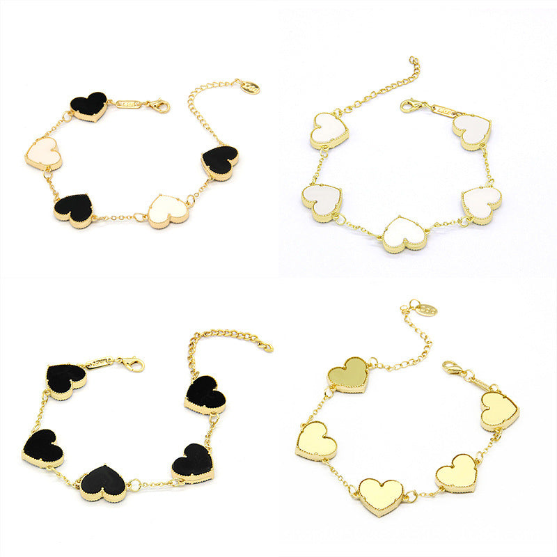 Bracciale farfalla e cuore