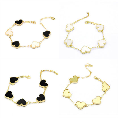 Bracciale farfalla e cuore