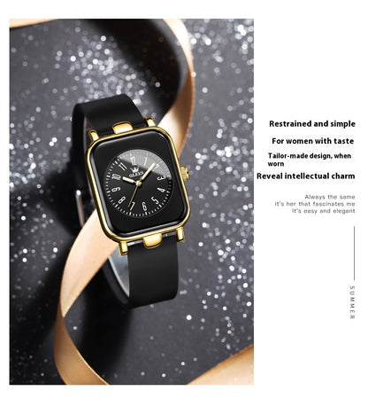 Orologio cinturino silicone da donna