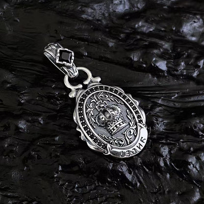 Ciondolo corona retrò