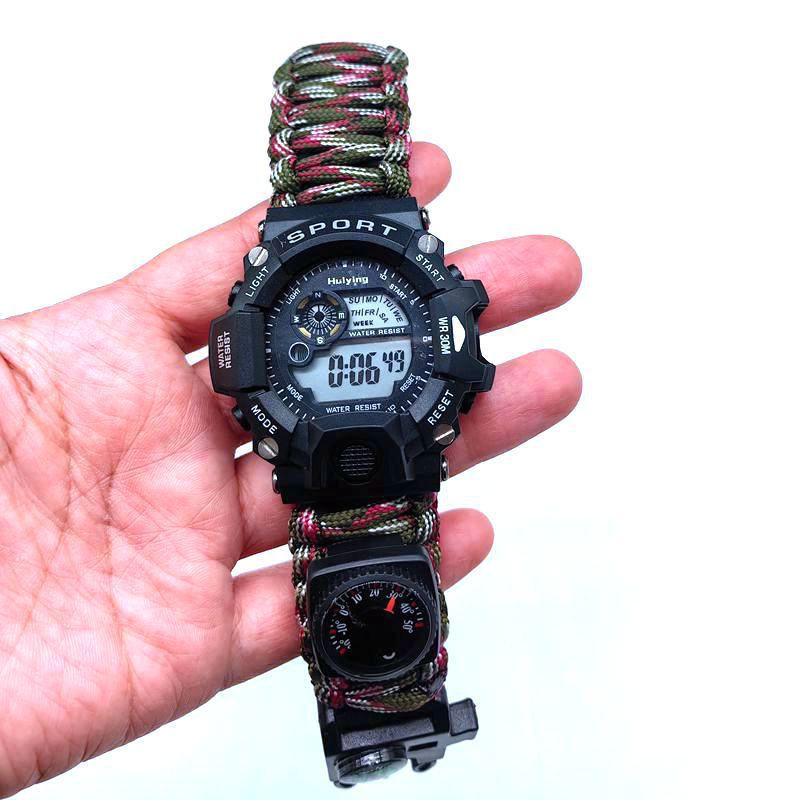 Orologio trekking con paracord