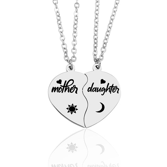 Set collana sole e luna