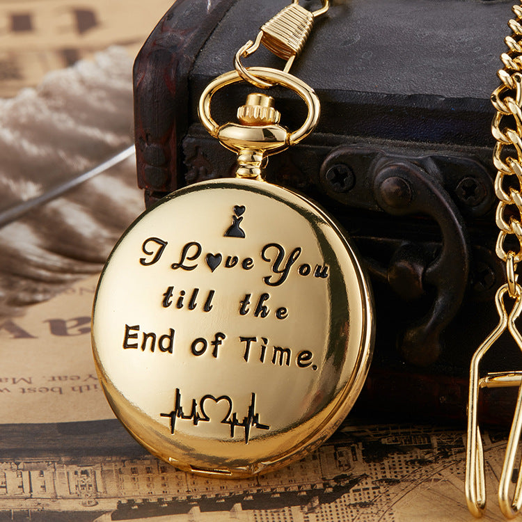 Ciondolo orologio vintage