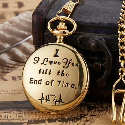 Ciondolo orologio vintage