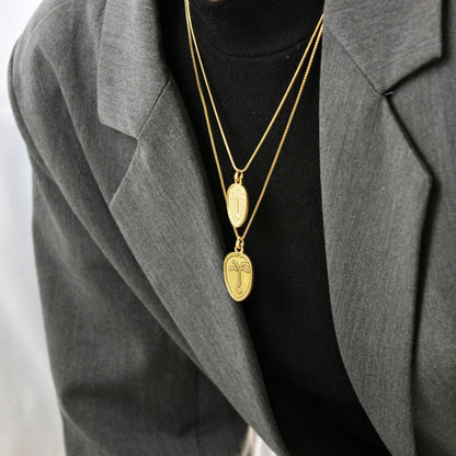 Collana moneta oro
