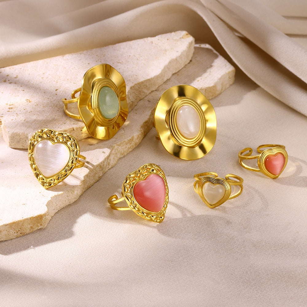 Anello Cuore Retrò