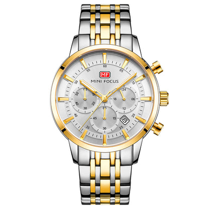 Orologio quarzo quadrante grande impermeabile