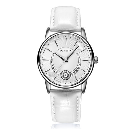 Orologio donna in pelle con calendario