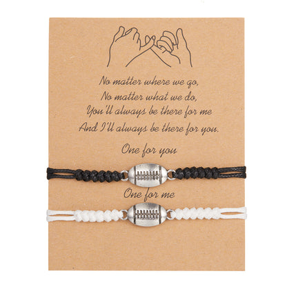 Bracciale bicolore