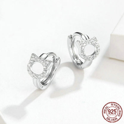 Orecchini cerchio argento 925