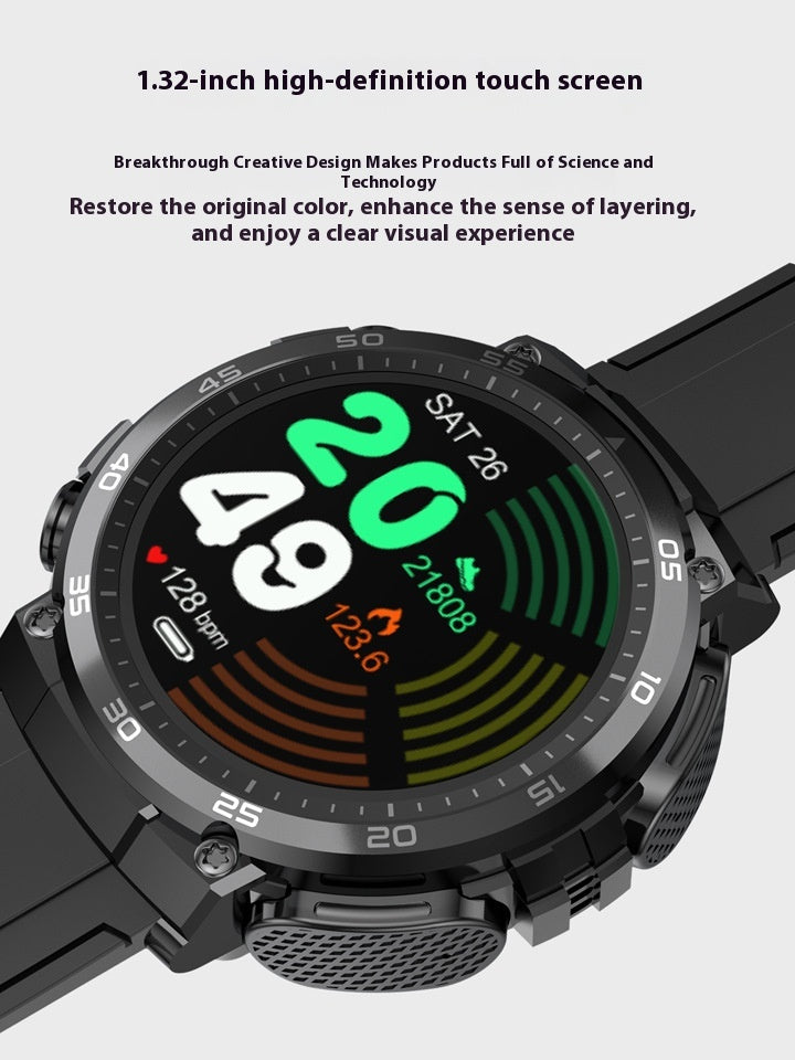 Smartwatch con auricolari wireless sportivo