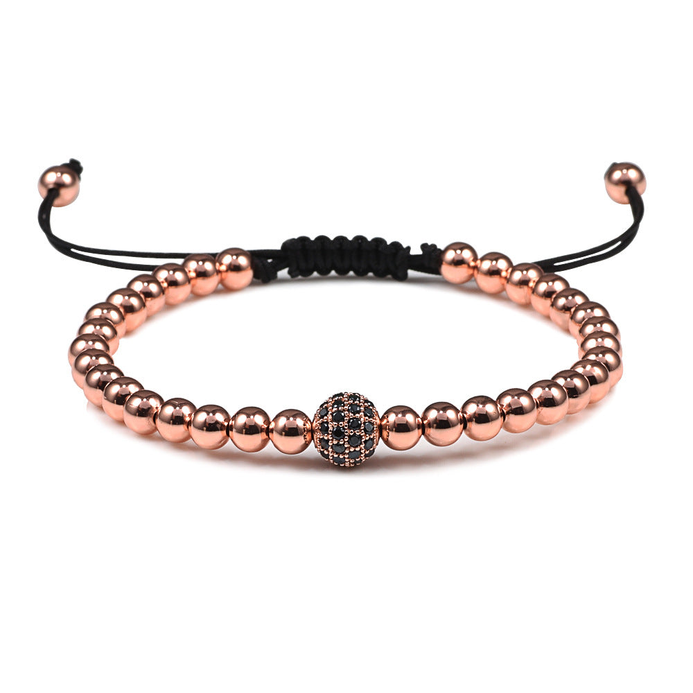 Bracciale perle zirconi