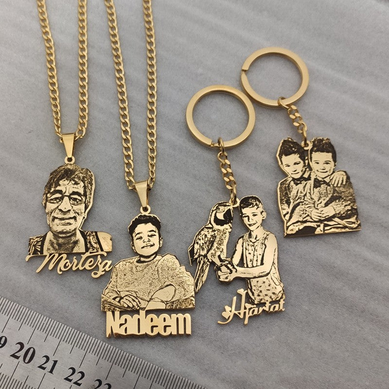 Collana con pendente personalizzabile