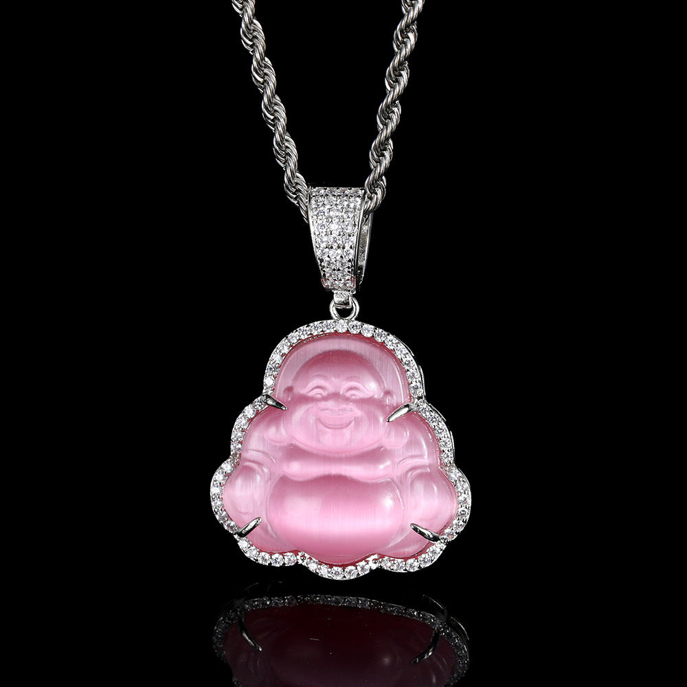 Collana Buddha con opale