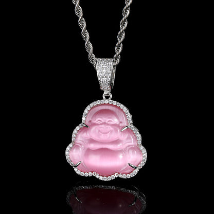 Collana Buddha con opale