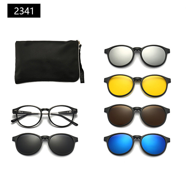 Occhiali da sole con astuccio