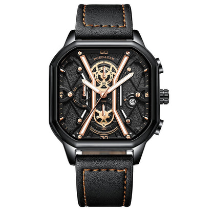 Orologio quarzo uomo luminescente