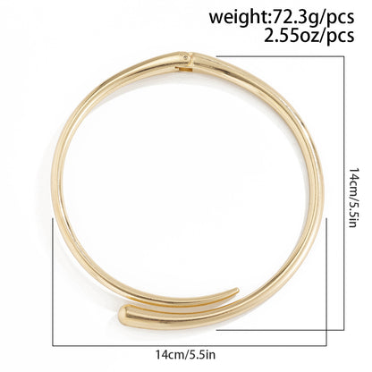Bracciale e collana geometrica