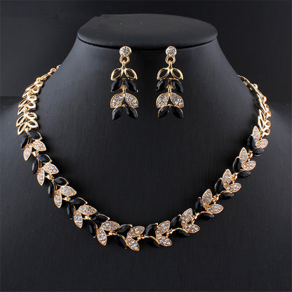 Collana onda metallo