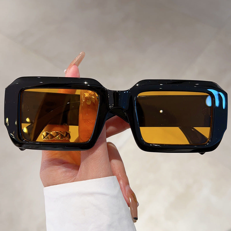 Occhiali da sole retrò minimalisti anti UV