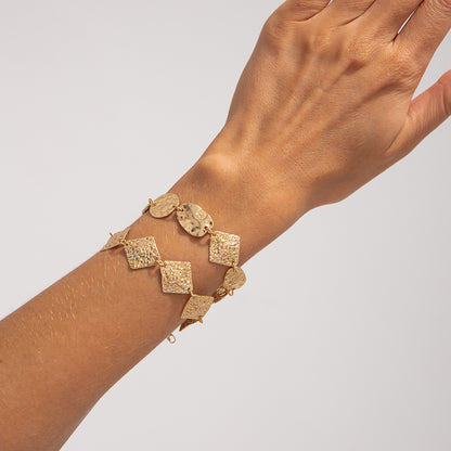 Bracciale martellato