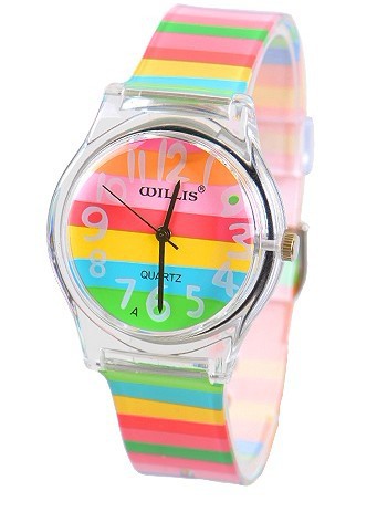 Orologio sportivo a righe da studente