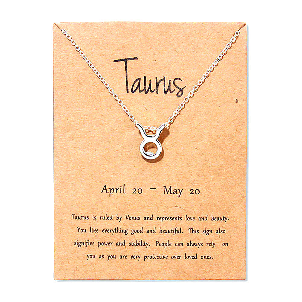 Collana segno zodiacale da donna