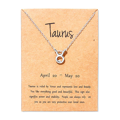 Collana segno zodiacale da donna