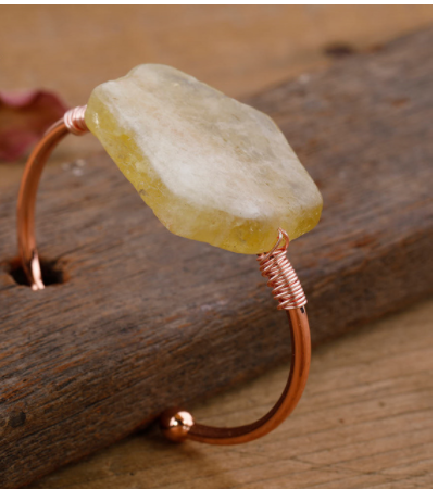 Bracciale pietre grezze
