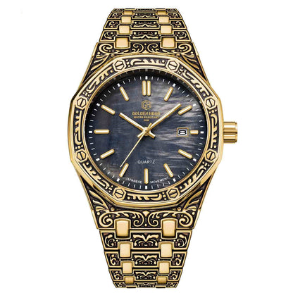 Orologio meccanico nero