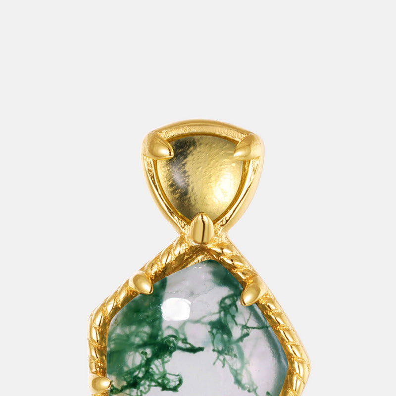 Orecchini Muschio Verde