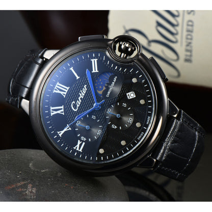 Orologio uomo business gomma