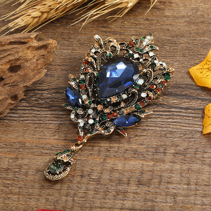 Spilla strass goccia